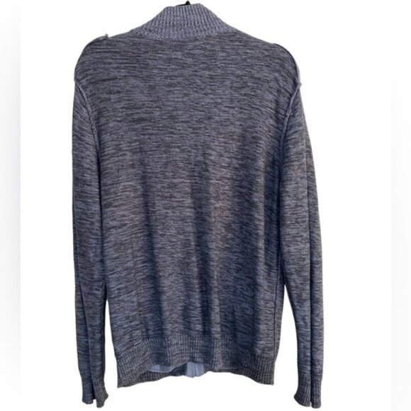 DKNY cardigan  sweater mens zip down long sleeves in size L - Picture 9 of 10